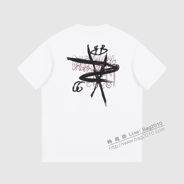 Balenciaga專櫃巴黎世家2023SS新款印花T恤 男女同款 tzy2737